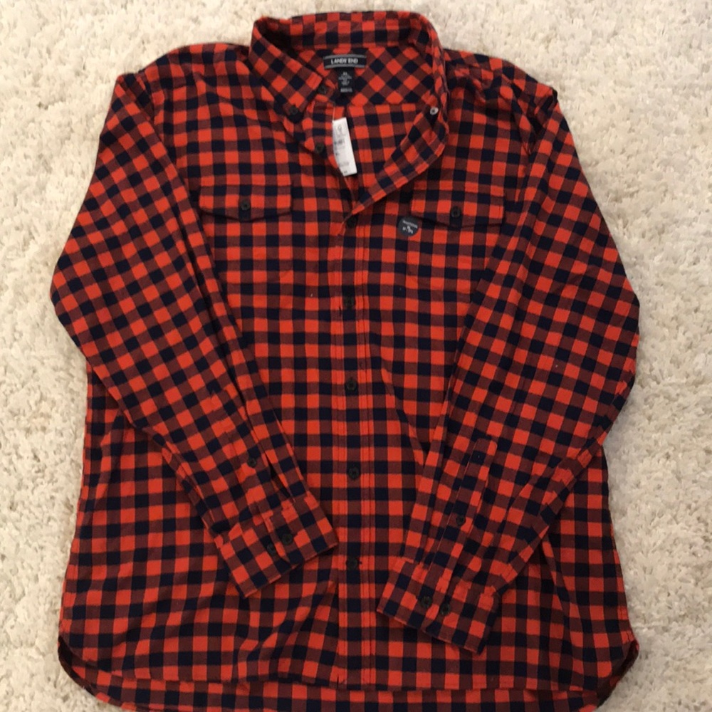 Men’s Lands End Button Down Shirt